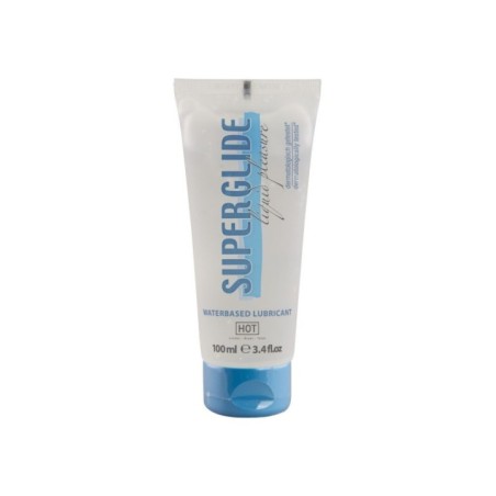 HOT - SUPERGLIDE LIQUID PLEASURE LUBRIFIANT À BASE D'EAU 100 ML