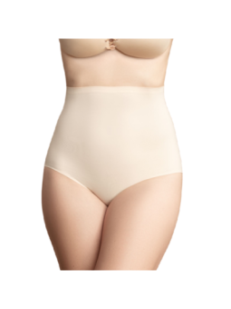 BYE-BRA - CULOTTE HAUTE AVEC REMBOURRAGE DES FESSES TAILLE S