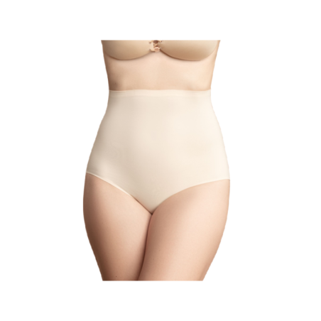 BYE-BRA - CULOTTE HAUTE AVEC REMBOURRAGE DES FESSES TAILLE S