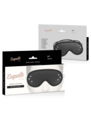 COQUETTE CHIC DESIRE - MASQUE FANTASY EN CUIR VÉGAN AVEC DOUBLURE EN NÉOPRÈNE