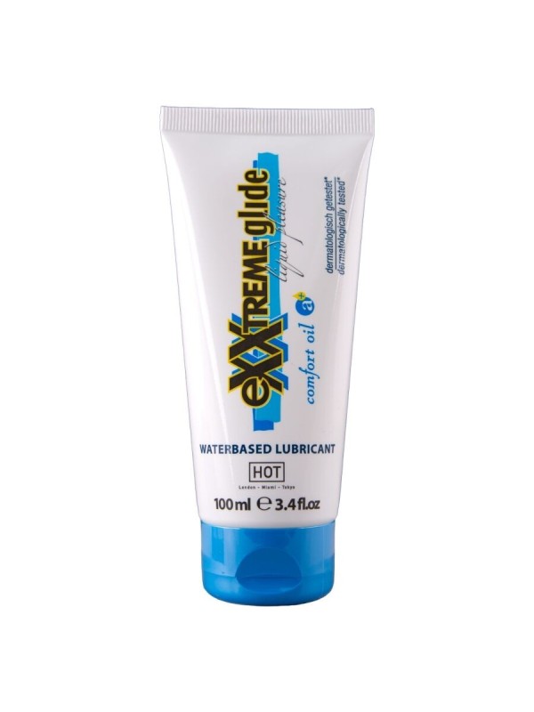 HOT - EXXTREME GLIDE LUBRIFIANT À BASE D'EAU + HUILE DE CONFORT A+ 100 ML