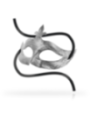 OHMAMA - MASQUES MASQUE FLEUR DE LIS ARGENT