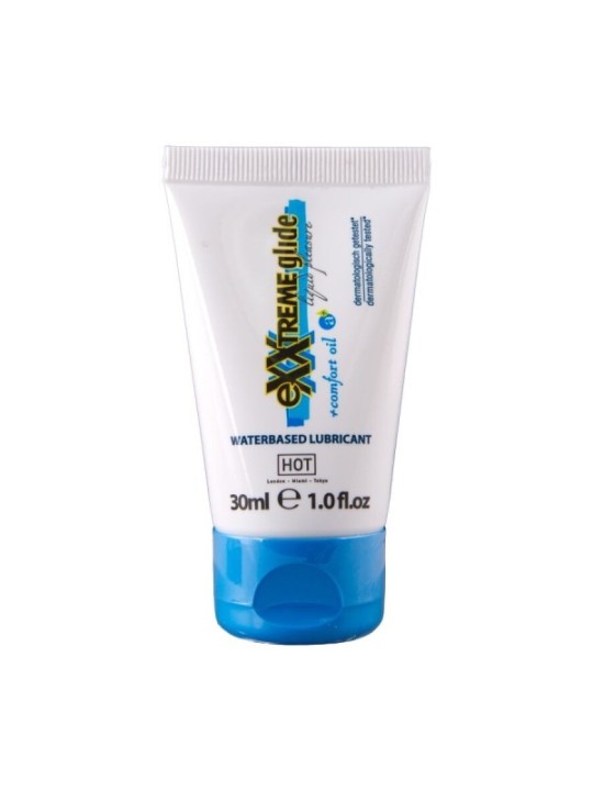 HOT - EXXTREME GLIDE LUBRIFIANT À BASE D'EAU + HUILE DE CONFORT A+ 30 ml