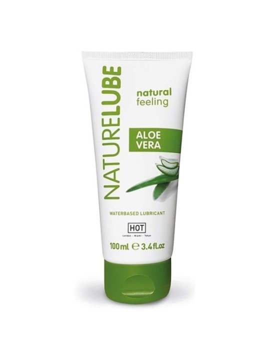 HOT - NATURE LUBE À BASE D'EAU ET D'ALOE VERA 100 ML