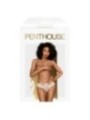 PENTHOUSE - CULOTTE ADORE ME BLANC S/M