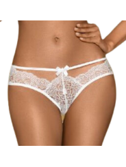 PENTHOUSE - CULOTTE ADORE ME BLANC S/M