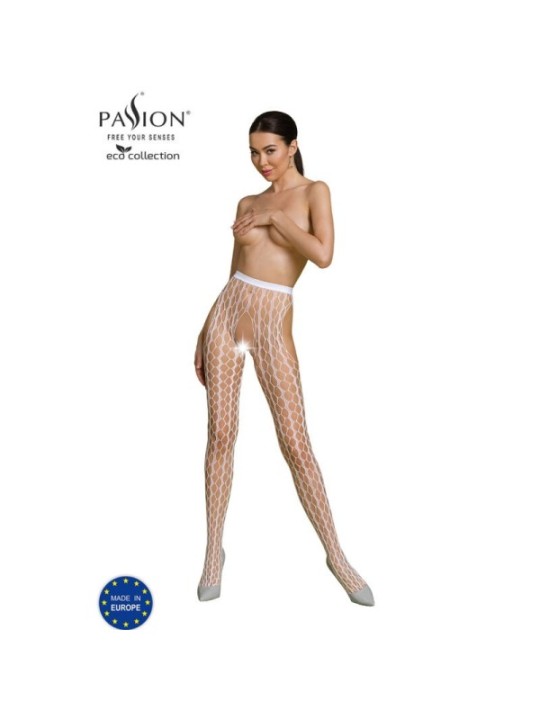 PASSION - BODYSTOCKING ECO COLLECTION ECO S007 BLANC