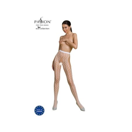 PASSION - BODYSTOCKING ECO COLLECTION ECO S007 BLANC