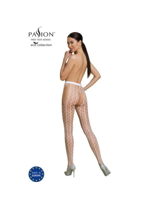PASSION - BODYSTOCKING ECO COLLECTION ECO S007 BLANC