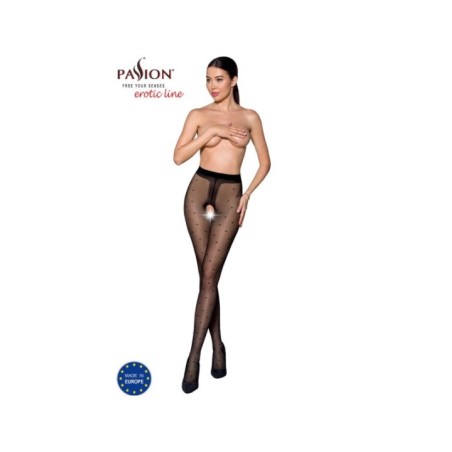 PASSION - TIOPEN 018 COLLANT NOIR 3/4 20 DEN