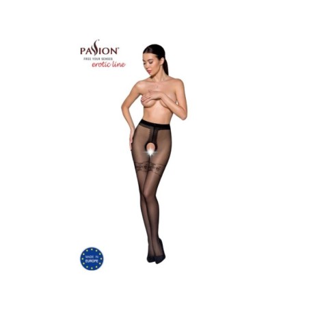 PASSION - TIOPEN 021 COLLANT NOIR 3/4 20 DEN