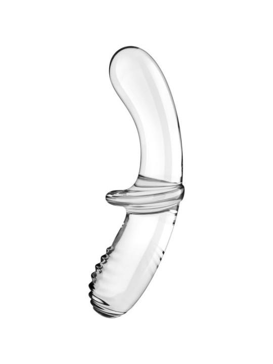 SATISFYER - GODE DOUBLE CRISTAL TRANSPARENT