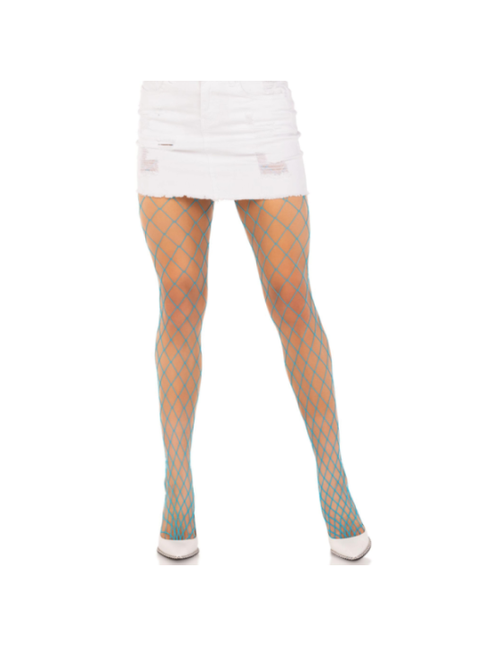LEG AVENUE - COLLANTS RÉSILLE DIAMANT BLEU