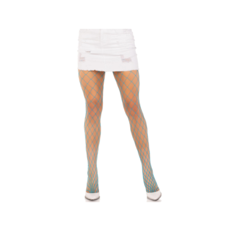 LEG AVENUE - COLLANTS RÉSILLE DIAMANT BLEU