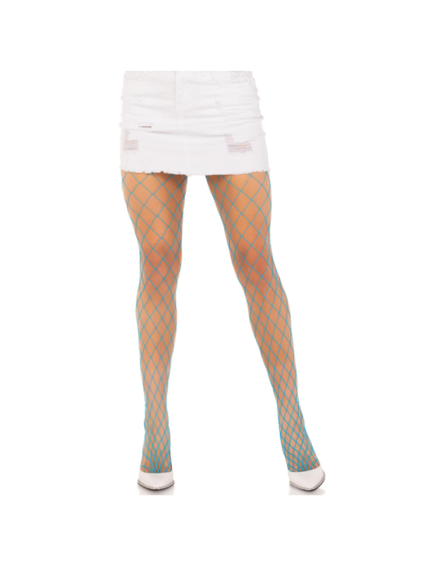 LEG AVENUE - COLLANTS RÉSILLE DIAMANT BLEU