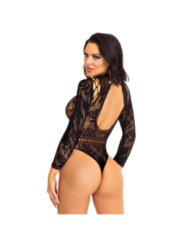 LEG AVENUE - BODY EN DENTELLE COL MONTANT
