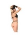 CHILIROSE - CR 3882 ENSEMBLE BODY SANS CROCHET NOIR S/M