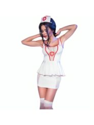 CHILIROSE - CR 4160 COSTUME HAUT ET JUPE DINFIRMIÈRE S/M
