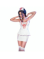 CHILIROSE - CR 4160 COSTUME HAUT ET JUPE DINFIRMIÈRE S/M