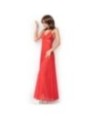 CHILIROSE - CR 3883 BABYDOLL LONG ROUGE S/M
