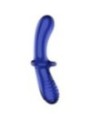 SATISFYER - GODE DOUBLE CRISTAL BLEU
