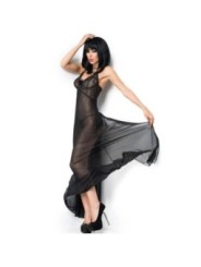 CHILIROSE - CR 3883 BABYDOLL LONGUE NOIR S/M