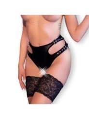 CHILIROSE - CR 4656 CULOTTE CROCHLESS NOIR S/M