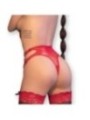 CHILIROSE - CR 4656 CULOTTE CROCHLESS ROUGE S/M