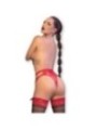 CHILIROSE - CR 4656 CULOTTE CROCHLESS ROUGE S/M