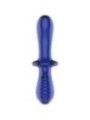 SATISFYER - GODE DOUBLE CRISTAL BLEU