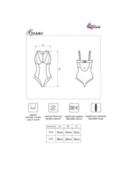 LIVCO CORSETTI FASHION - KREAME LC 90546 CORPS NOIR L/XL