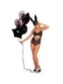 LIVCO CORSETTI FASHION - KYLSSIAM LC 90613 CORPS NOIR L/XL