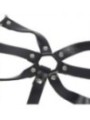 SUBBLIME - HARNAIS CORPS SANGLES AJUSTABLES CUIR NOIR TAILLE UNIQUE