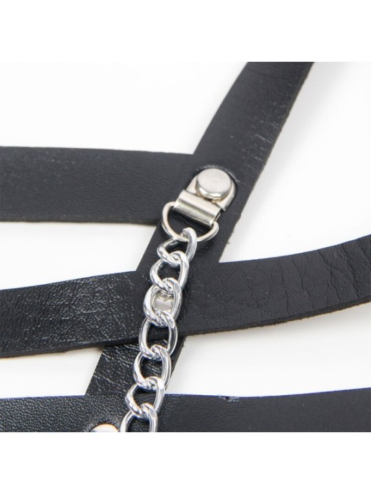 SUBBLIME - HARNAIS CORSET AVEC CHAÎNE DÉTAIL TAILLE UNIQUE