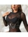 SUBBLIME - HARNAIS CORSET AVEC CHAÎNE DÉTAIL TAILLE UNIQUE