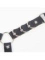 SUBBLIME - HARNAIS CEINTURE ET JARRETIÈRES AVEC ANNEAUX ET CHAÎNE DÉTAIL TAILLE UNIQUE