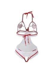 SUBBLIME - COSTUME D'INFIRMIÈRE SEXY SANS CROCHET S/M