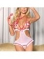 SUBBLIME - COSTUME D'INFIRMIÈRE SEXY SANS CROCHET S/M