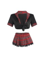 SUBBLIME - COSTUME D'ÉCOLIÈRE SEXY AVEC HAUT S/M