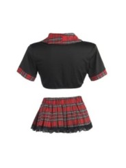 SUBBLIME - COSTUME D'ÉCOLIÈRE SEXY AVEC HAUT S/M