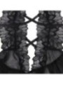 SUBBLIME - TEDDY HALTER NECK DOS NU DENTELLE NOIR S/M