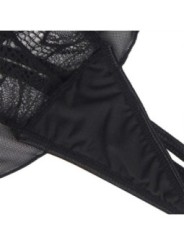 SUBBLIME - TEDDY HALTER NECK DOS NU DENTELLE NOIR S/M