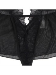 SUBBLIME - TEDDY HALTER NECK DOS NU DENTELLE NOIR S/M