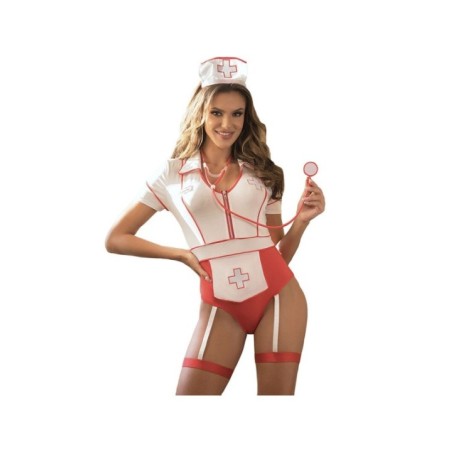SUBBLIME - COSTUME D'INFIRMIÈRE CORPS SEXY L/XL