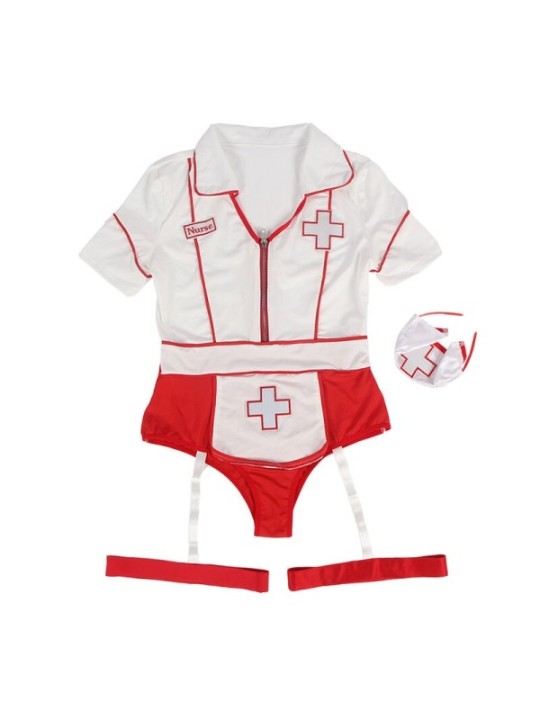 SUBBLIME - COSTUME D'INFIRMIÈRE CORPS SEXY L/XL