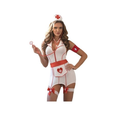 SUBBLIME - ROBE DE COSTUME D'INFIRMIÈRE SEXY S/M