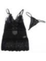 SUBBLIME - BABYDOLL  BRETELLES EN DENTELLE RÉGLABLES NOIR L/XL