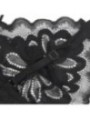 SUBBLIME - BABYDOLL AVEC POITRINE IMPRIMÉ FLEURI NOIR L/XL