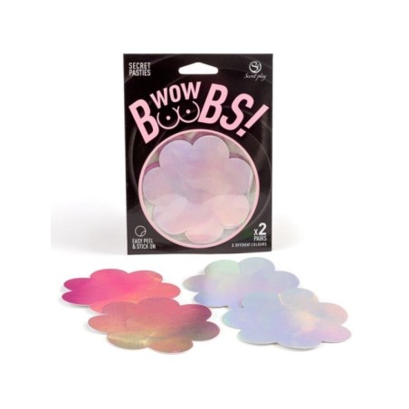 SECRET PLAY- WOW SEINS! COUVRE-MAMETAUX FLEURS