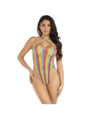 LEG AVENUE - BODY CROISÉ MULTICOLORE